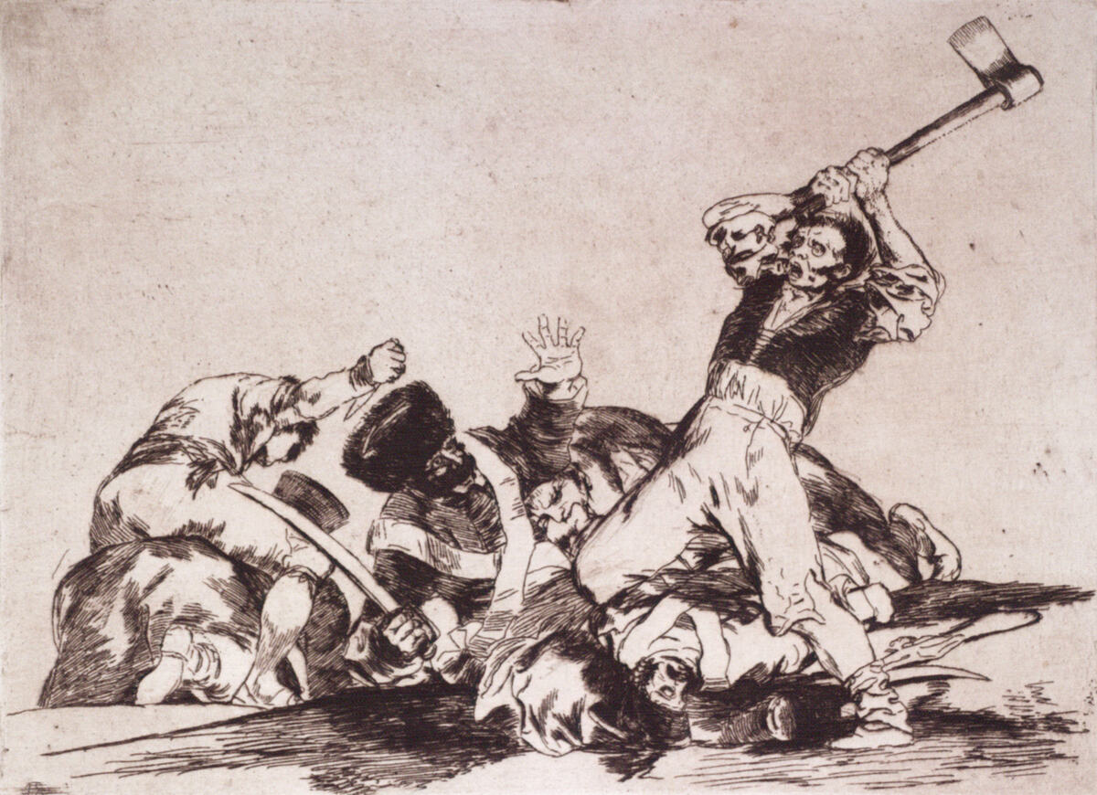 Francisco de Goya, Los Desastres de la Guerra: Lo
