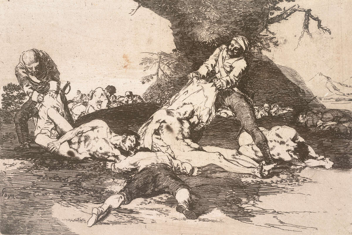 Francisco de Goya, Los Desastres de la Guerra: Se