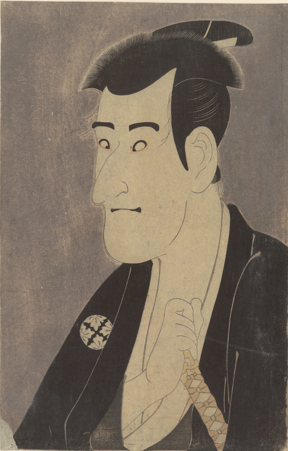 Tôshûsai Sharaku, Der Schauspieler Ichikawa Komazô