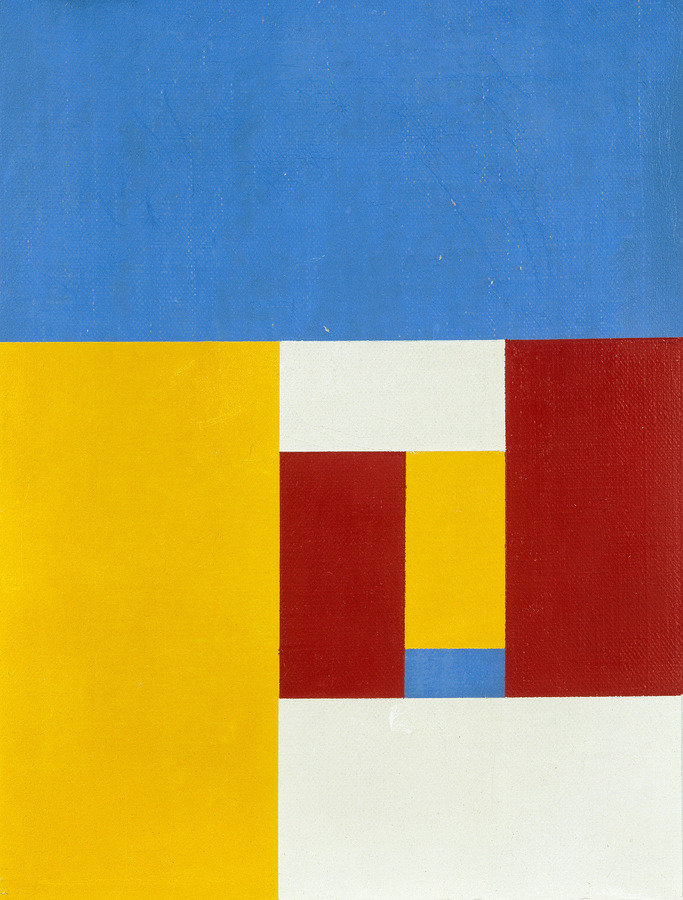 Max Bill, gleichförmige elementarfarben, 1960,