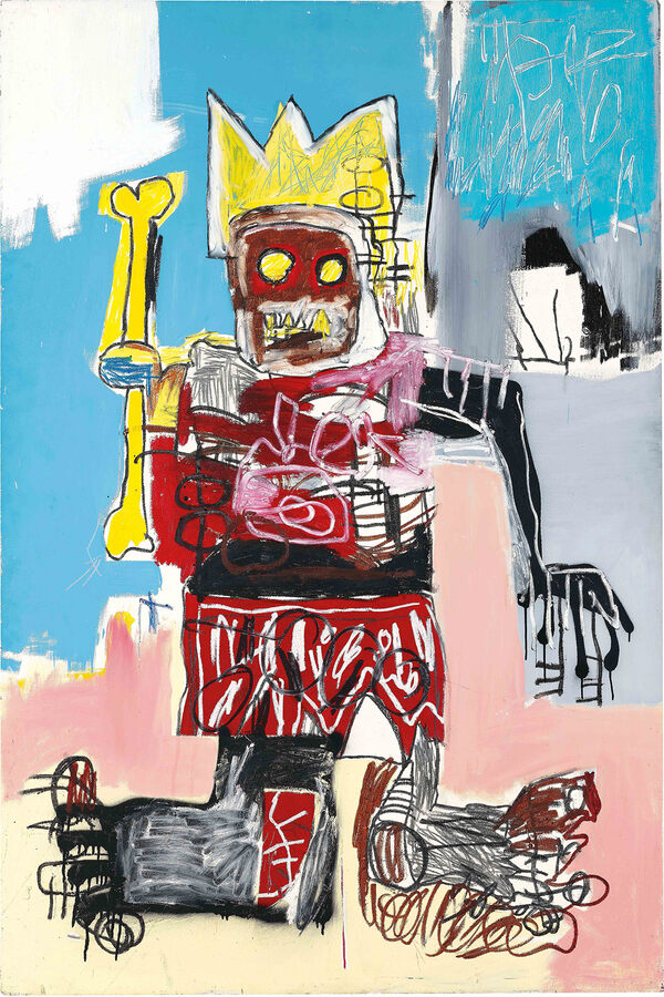 Jean-Michel Basquiat, "Untitled", 1982, Acryl,
