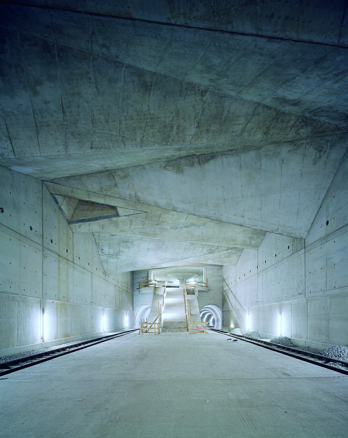 Untergrundbahn Bochum, 2005, aus der Serie Subraum