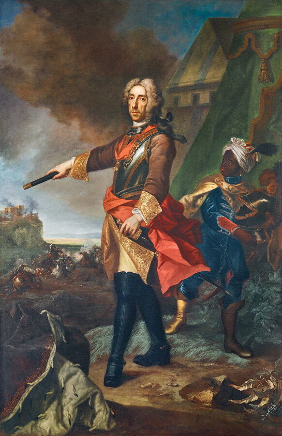  Johann Gottfried Auerbach, Prinz Eugen von