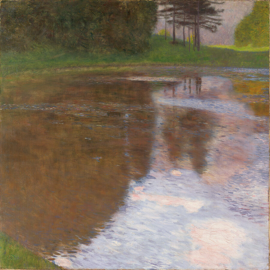  Gustav Klimt, Ein Morgen am Teiche, 1899, Leopold