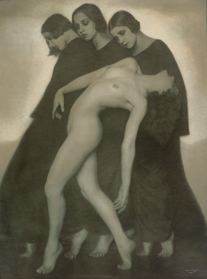 Rudolf Koppitz, Bewegungsstudie, 1926, Gummidruck,