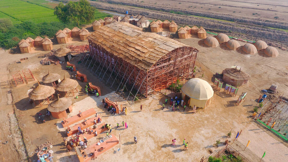 Das Zero Carbon Cultural Centre in Makli, Pakistan