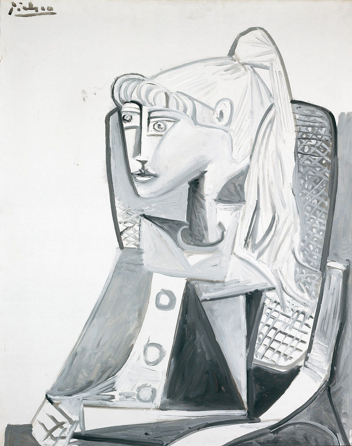 Pablo Picasso, Sylvette, 1954, Öl auf Leinwand,