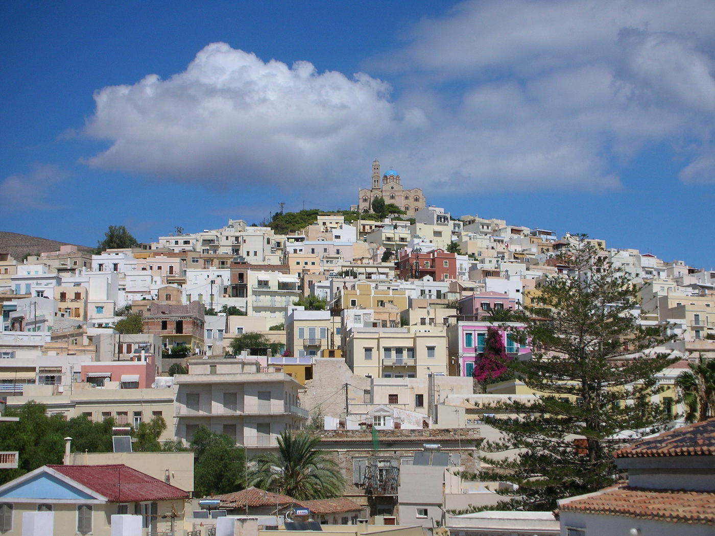 Ermoupoli ist der Hauptort auf der Insel Syros (©