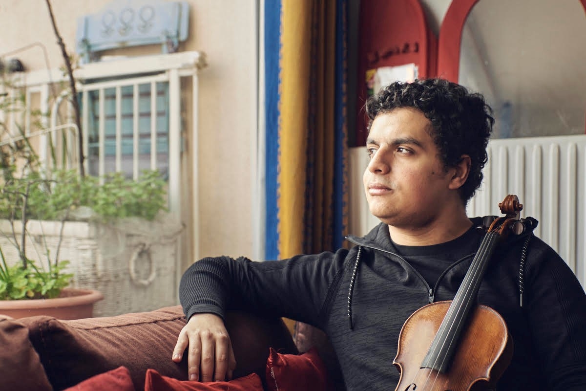 Mohamed Hiber ist Konzertmeister des West-Eastern Divan Orchestra unter der Leitung von Daniel Barenboim. (Foto: Laeticia d'Aboville) 
