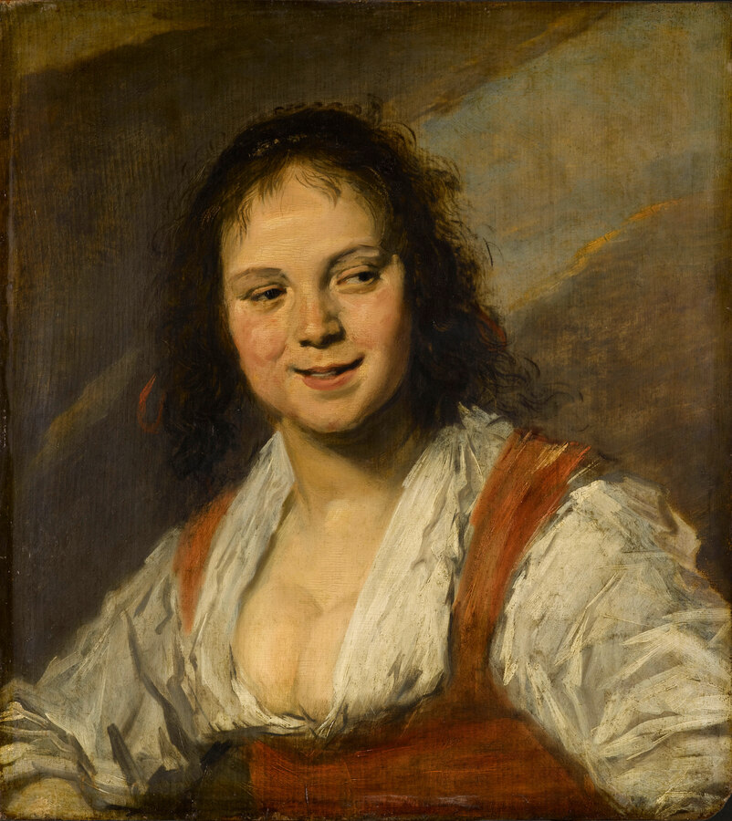 Frans Hals, Junge Frau („La bohémienne“), um 1632, Paris, Musée du Louvre Photo, © RMN-Grand Palais (Musée du Louvre) / Jean-Gilles Berizzi