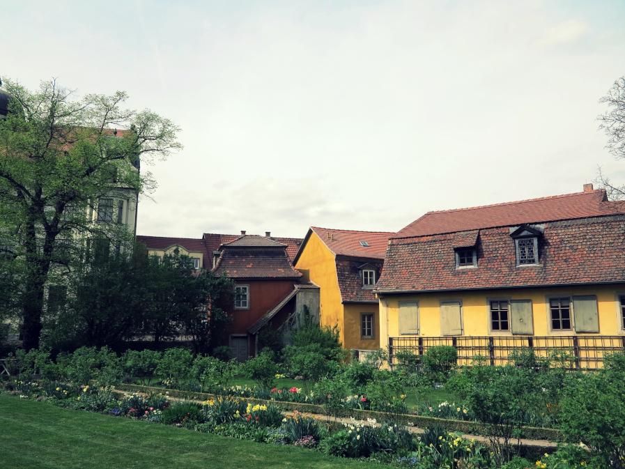 Das Wohnhaus Goethes in Weimar von außen (Foto: Marc Peschke)