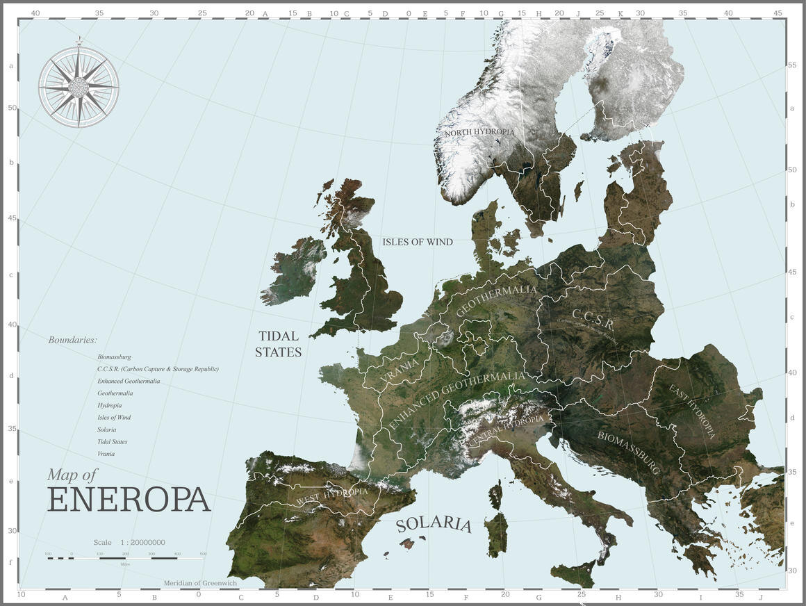 Roadmap 2050: A Practical Guide to a Prosperous, LowCarbon Europe and Eneropa Map, 2010 | AMO (in collaboration with Imperial College London, KEMA, McKinsey & Company, Oxford Economics)