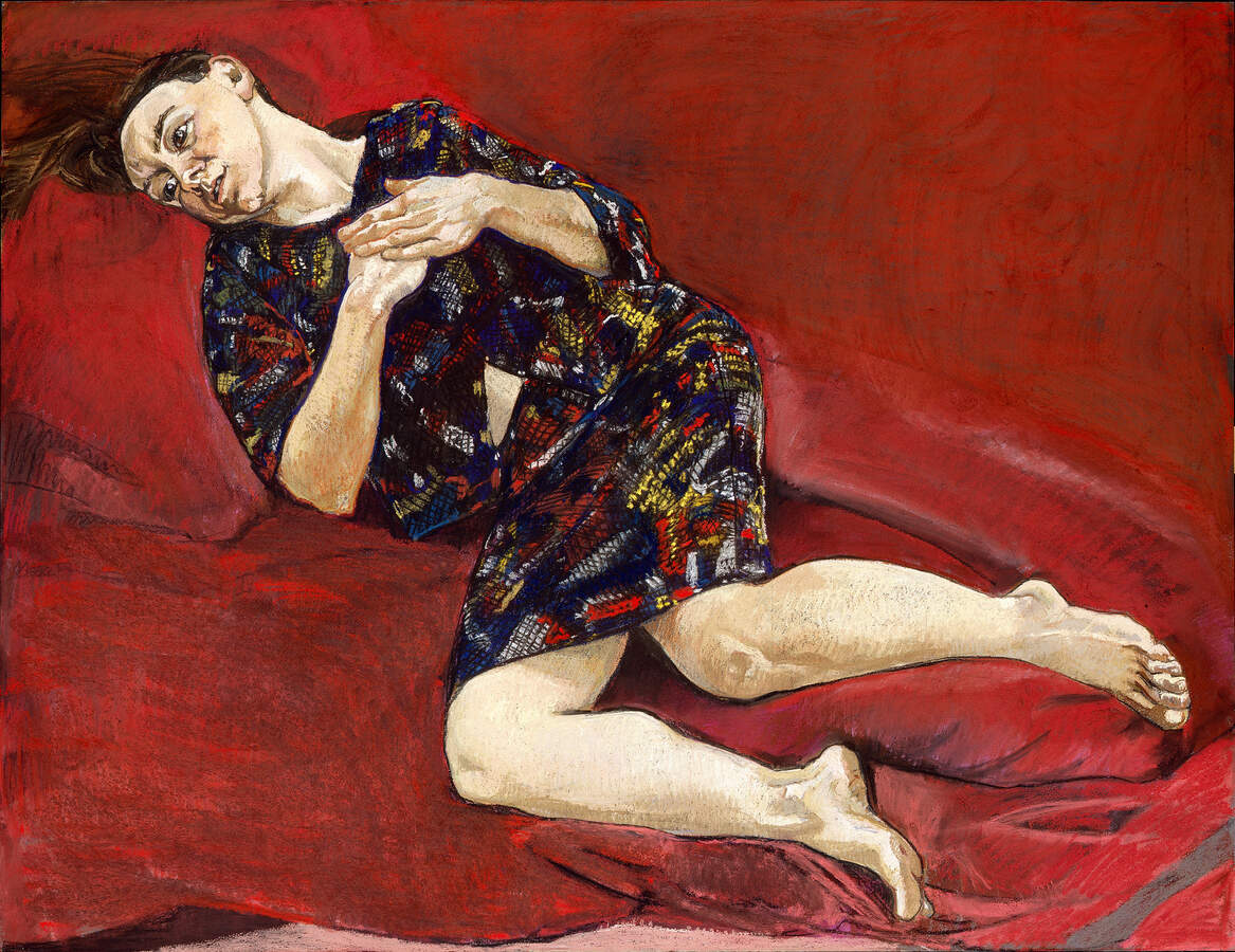 Paula Rego, Love, 1995, Pastell auf Papier auf Aluminium, 120 x 160 cm © Paula Rego. All rights reserved 2024 / Bridgeman Images, Courtesy Ostrich Arts Ltd and Victoria Miro