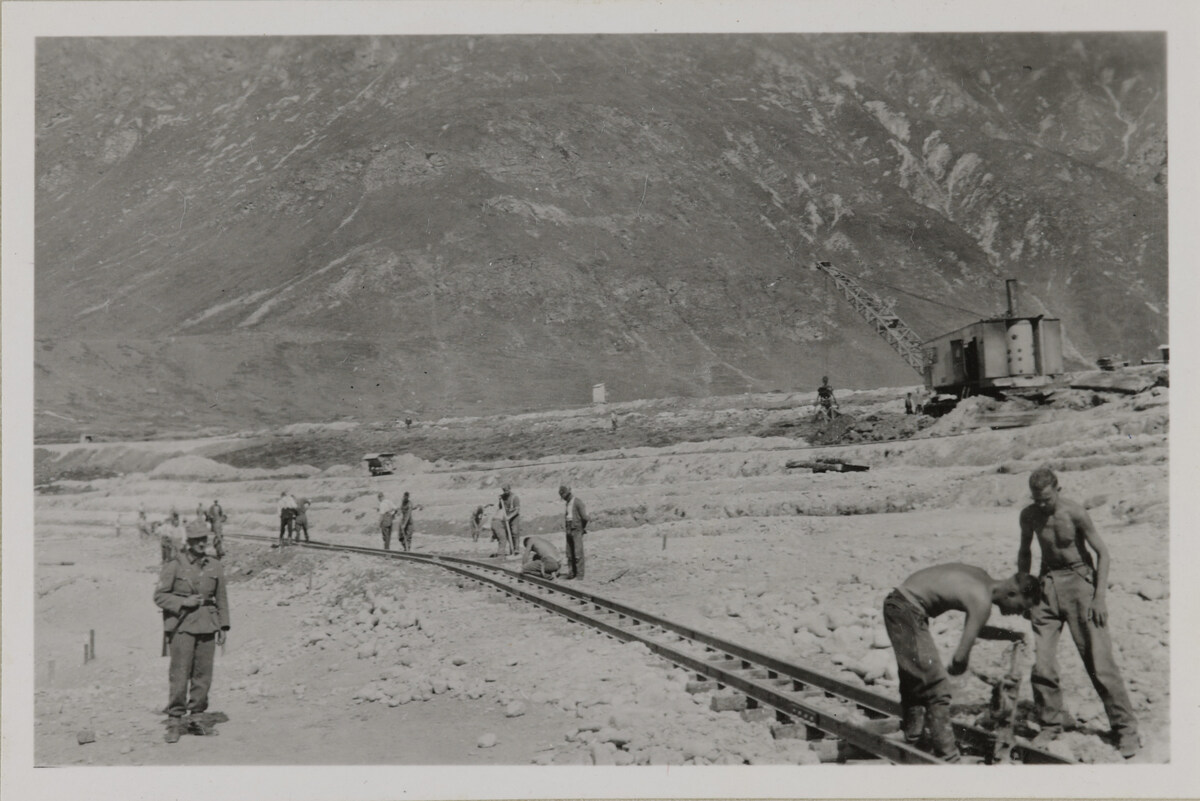 Silvrettastaumauer 1938-1941 © Archiv Illwerke VKW