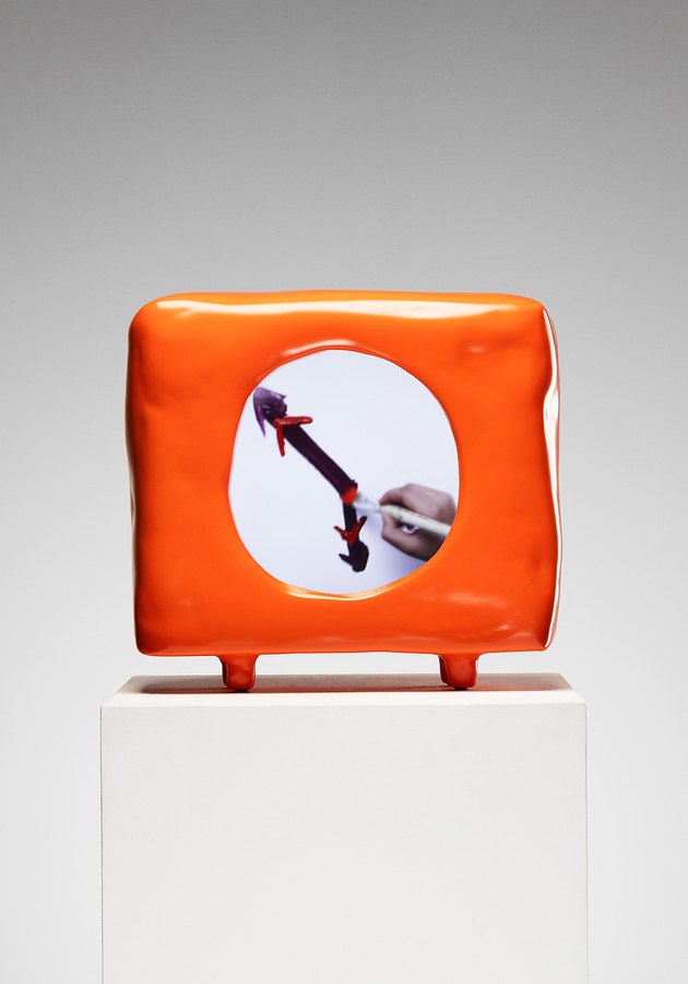 Maarten Baas: Real Time, 720 Children Clock, 2022, © Courtesy Carpenters Workshop Gallery, Foto: Antoine van Kaam