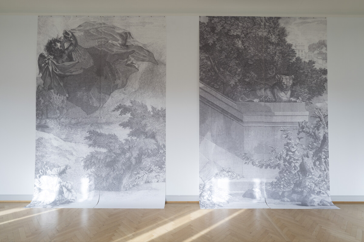 Juliette Uzor, (ah ah ah), Manor Kunstpreis St.Gallen 2023, Installationsansicht Kunstmuseum St.Gallen, Foto: Brigham Baker