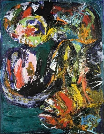 Asger Jorn, Appassionata, 1962, Sammlung Selinka, Kunstmuseum Ravensburg © VG Bild-Kunst, Bonn 2024