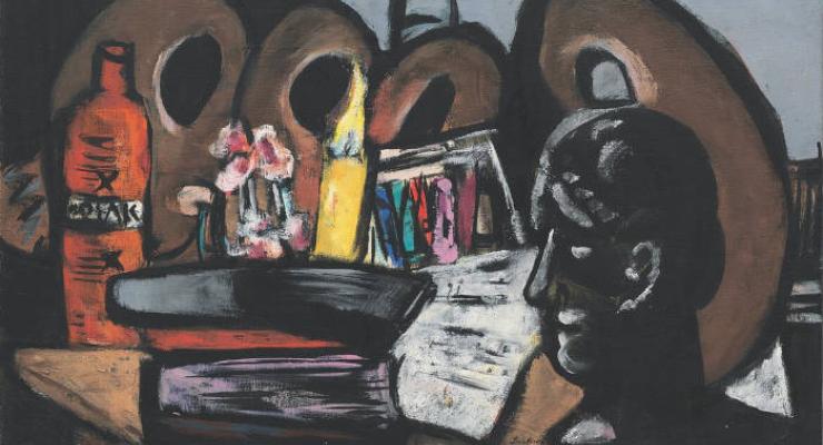 Vorschaubild (Max Beckmann, Stilleben mit Paletten, 1944, Hilti Art Foundation)