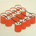 Bill Bollinger, Untitled (Barrel Pieces), 1970,
