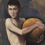 Vorschaubild (Junge mit Ball, ca. 1927, Öl auf