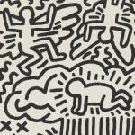 Vorschaubild (Keith Haring Plakat für nukleare Abrüstung, 1982, Offsetlithografie 84,46 x 59,37 cm, Udo und Anette Brandhorst Sammlung, © The Keith Haring Foundation Foto: Elisabeth Greil, Bayerische Staatsgemäldesammlungen, Museum Brandhorst, München)